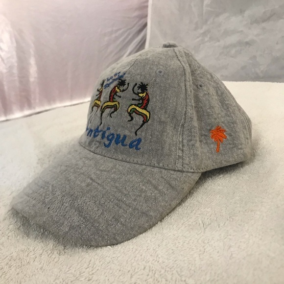 Rima for Antigua on Adjustable Grey Travel Beach  Baseball Cap - Picture 13 of 13